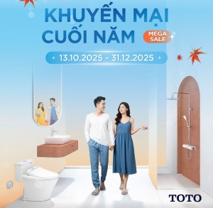 Khuyến mãi mùa đông TOTO 2025 mới nhất