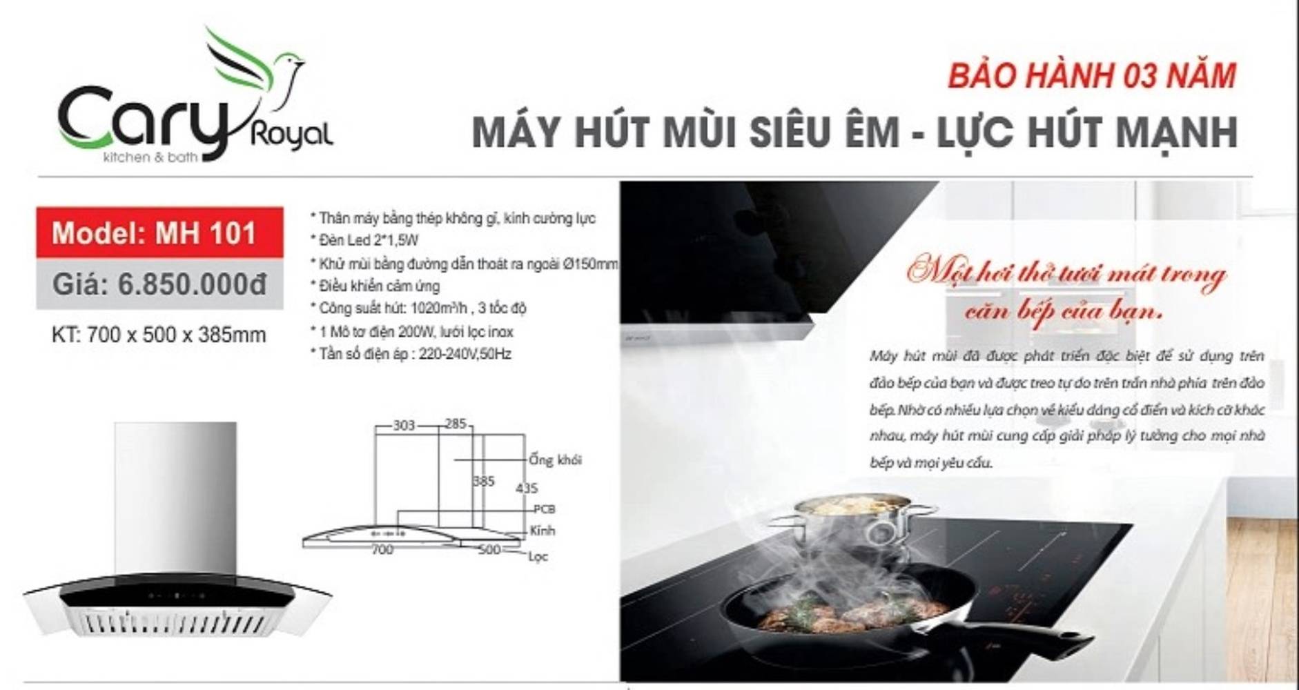 may-hut-mui-cary-royal-mh101