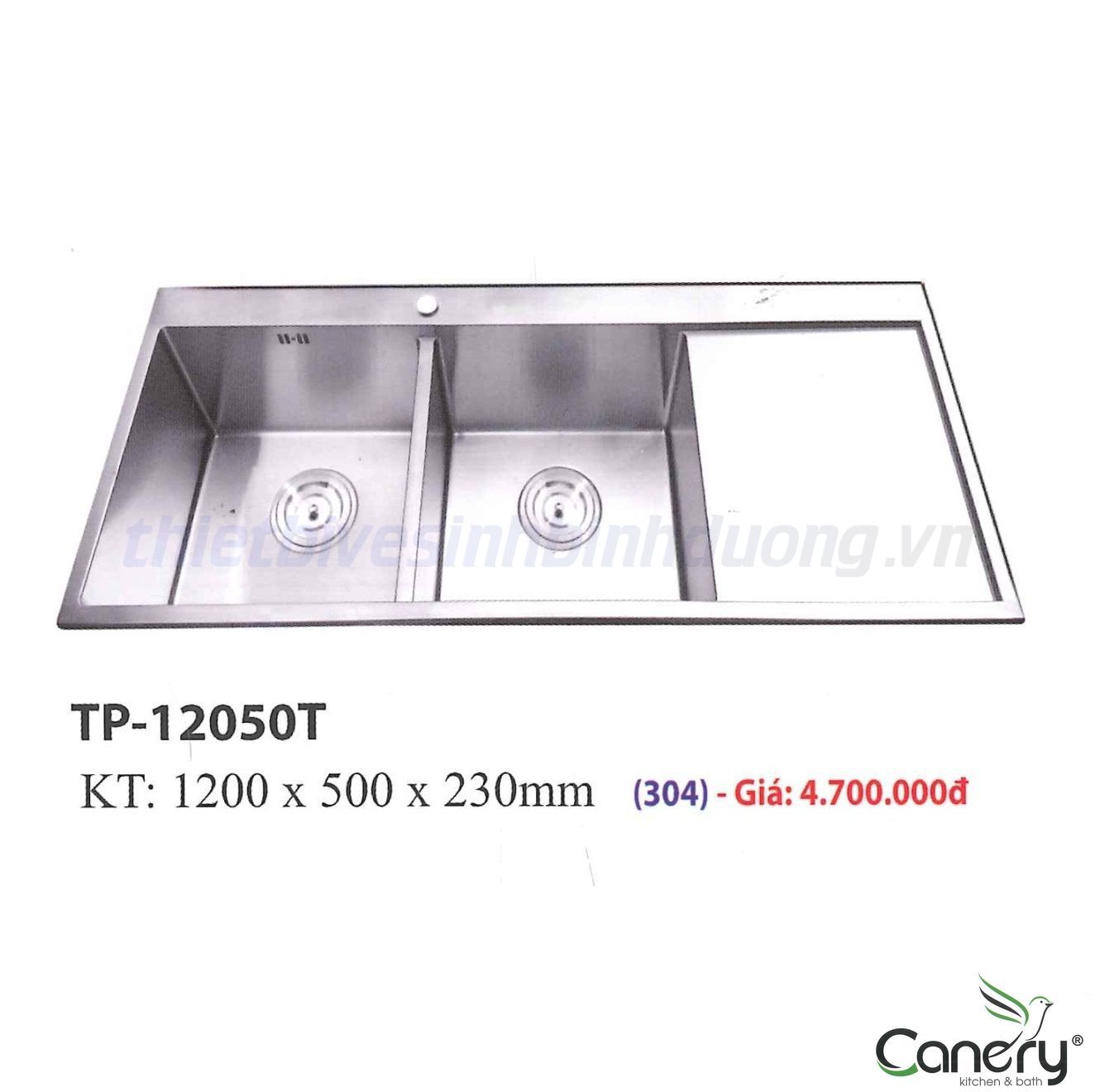 chau-rua-chen-inox-canary-tp-12050t