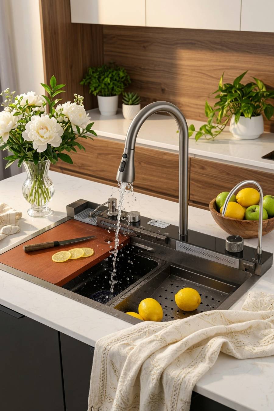 Chậu rửa chén - Vòi bếp