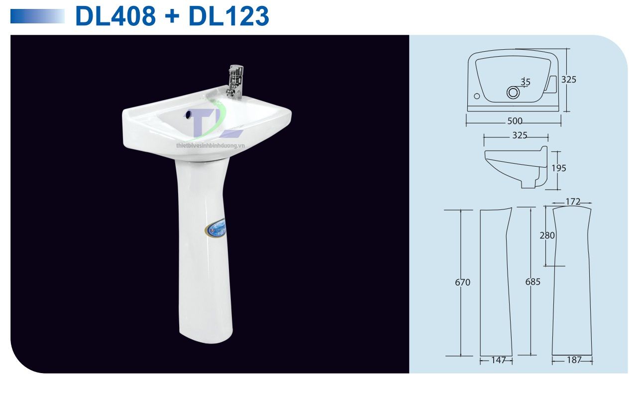 Lavabo Dolacera DL408